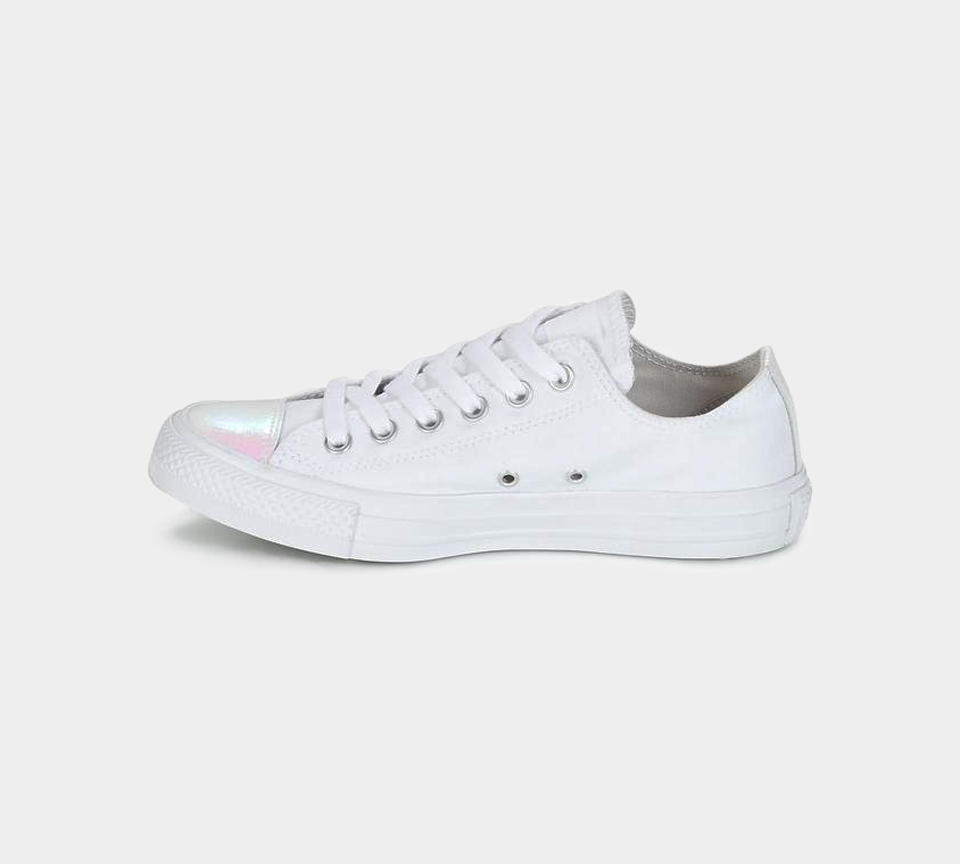 Converse Womens Chuck Taylor All Star Trainers Shoes White UK 3-8