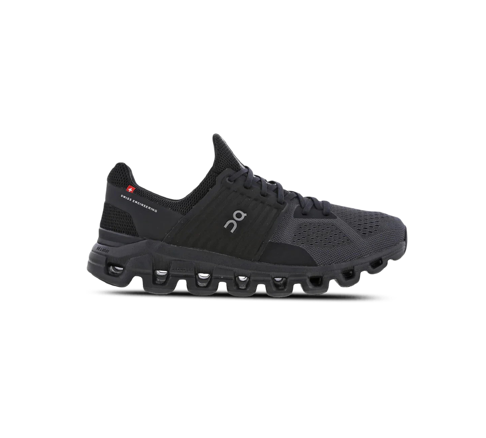 On Cloudswift Trainers Waterproof Womens Running Shoes Black UK 4-6