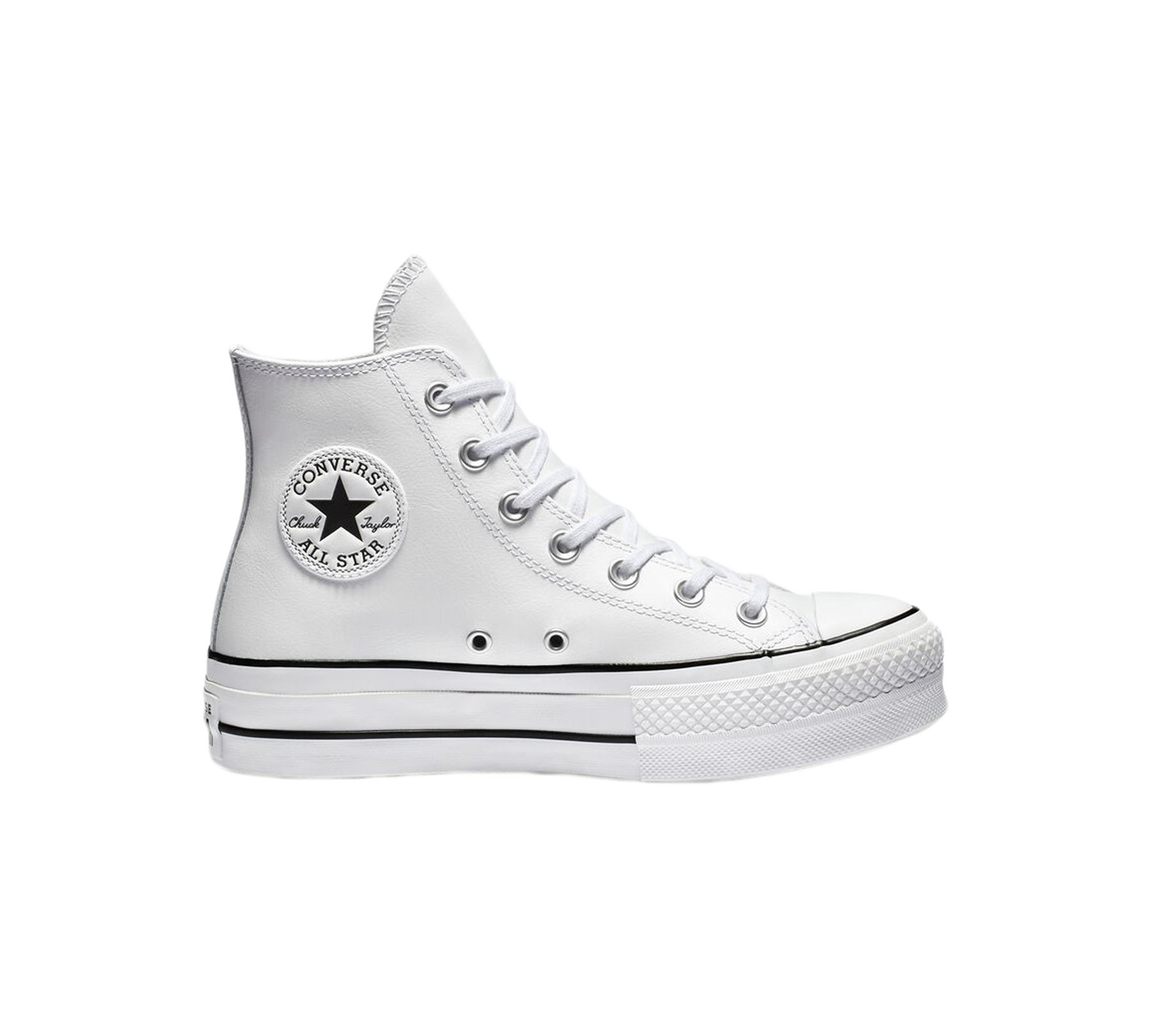 Converse Women's Chuck Taylor All Star Platform Leather 561676C Shoes White UK Size 3-8