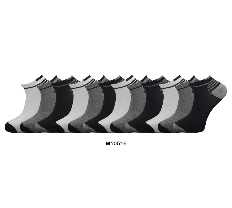 Mens Cotton Rich Performance Design Trainer Liner Ankle Sock UK 6-12