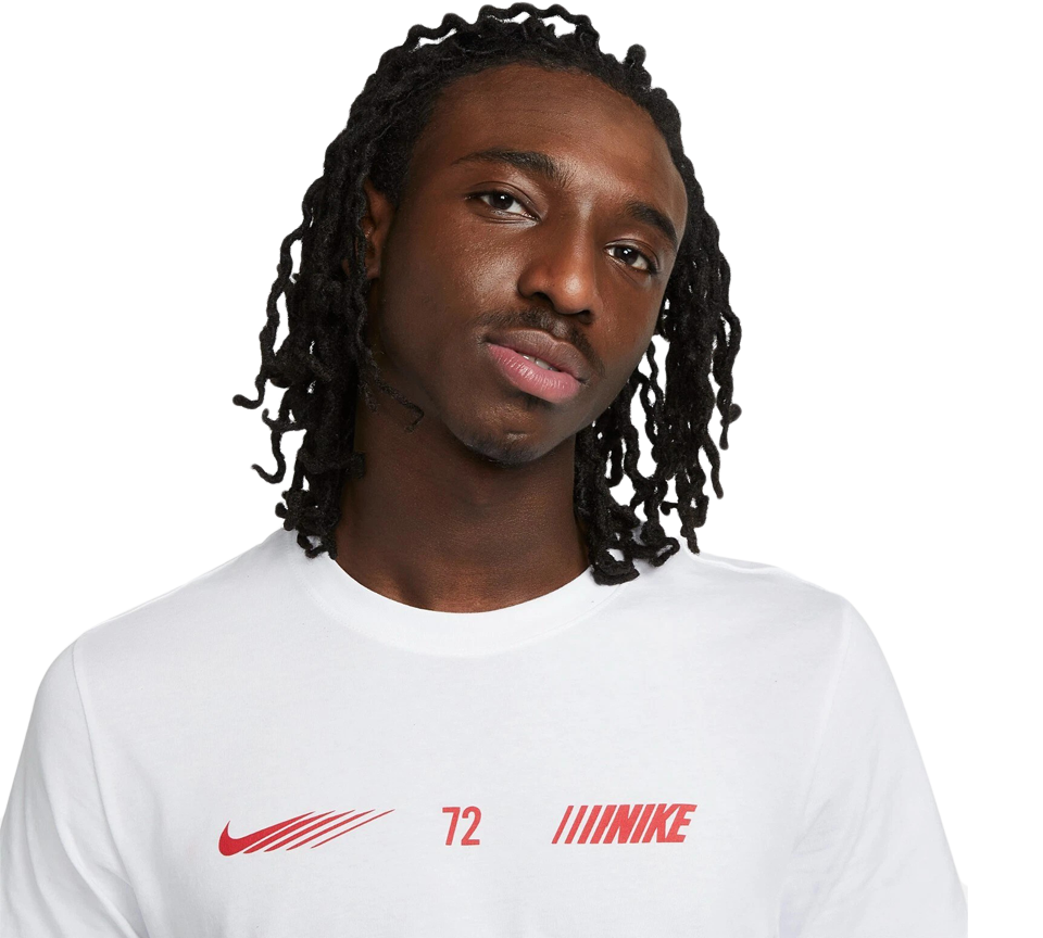 Nike Graphic 72 Tee White/Red UK S-XL