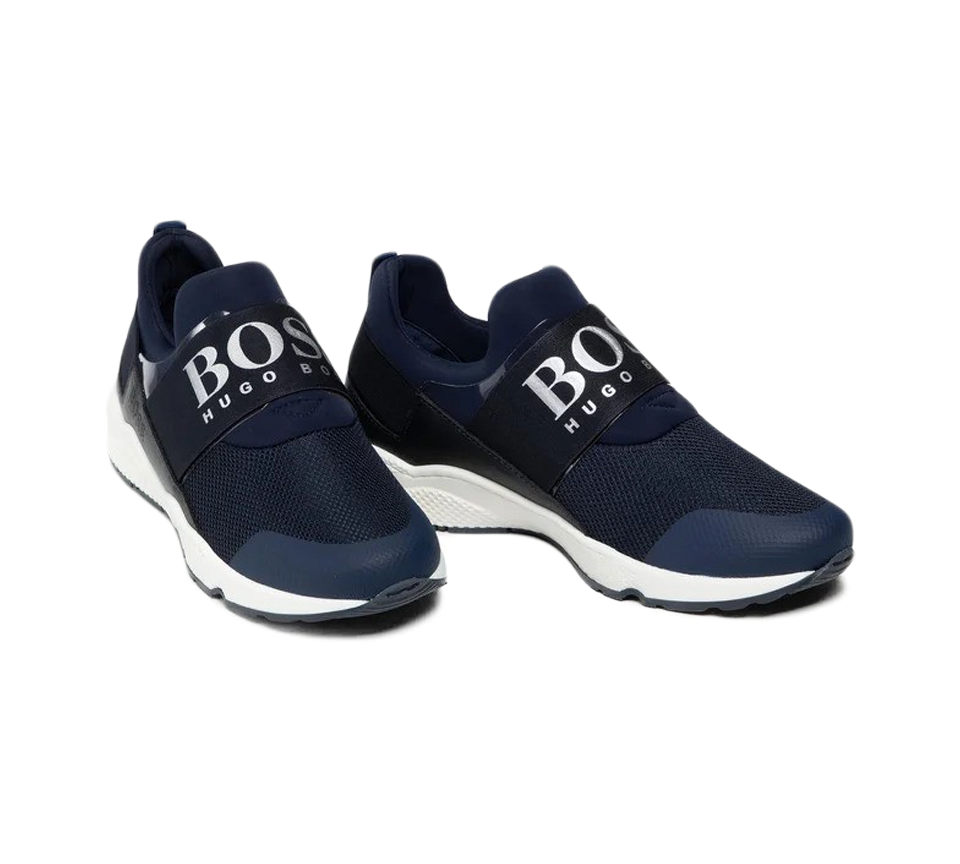 Hugo Boss Kids Wear Boys Trainers Marino Shoes UK 10-13/1-7.5