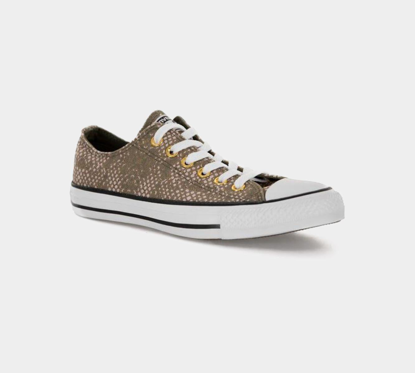Converse CTAS Shark Print Trainers Green/White & Black/White Shoes UK 3-8