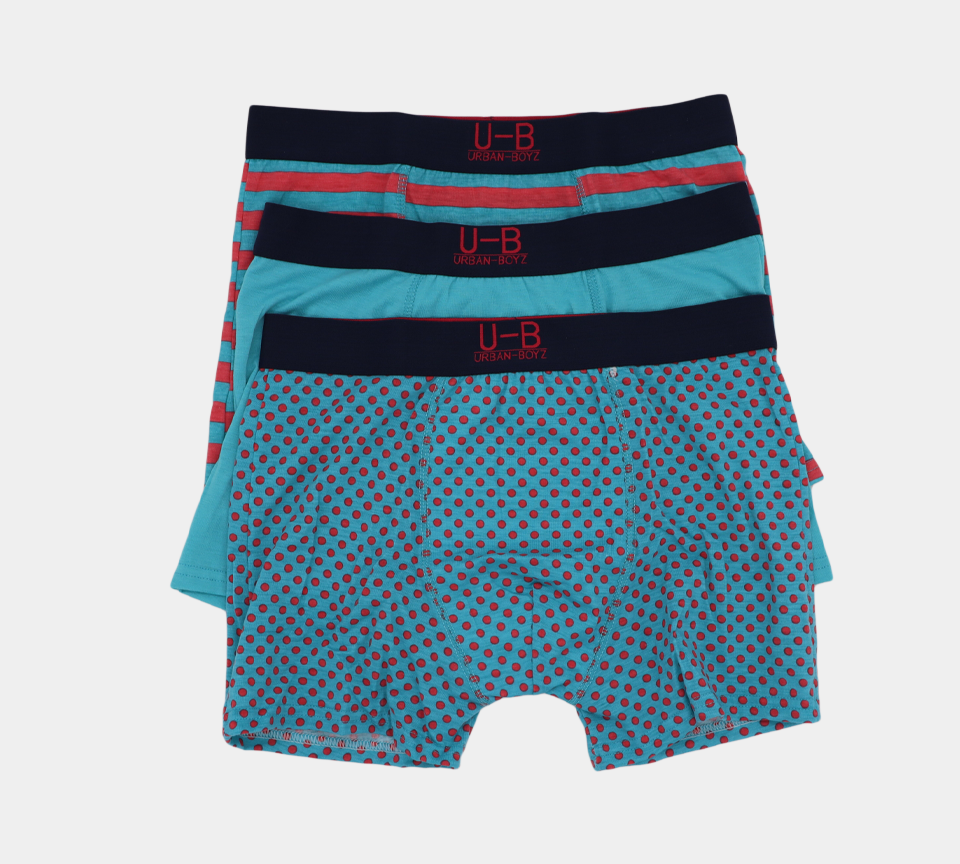 Urban-Boyz Soft Cotton Rich Boxer Shorts S-2XL