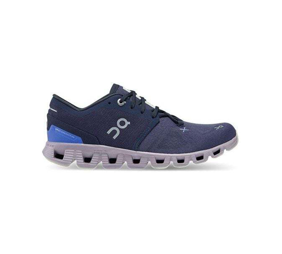 ON Cloud X3 Trainers Midnight Heron UK 4-6