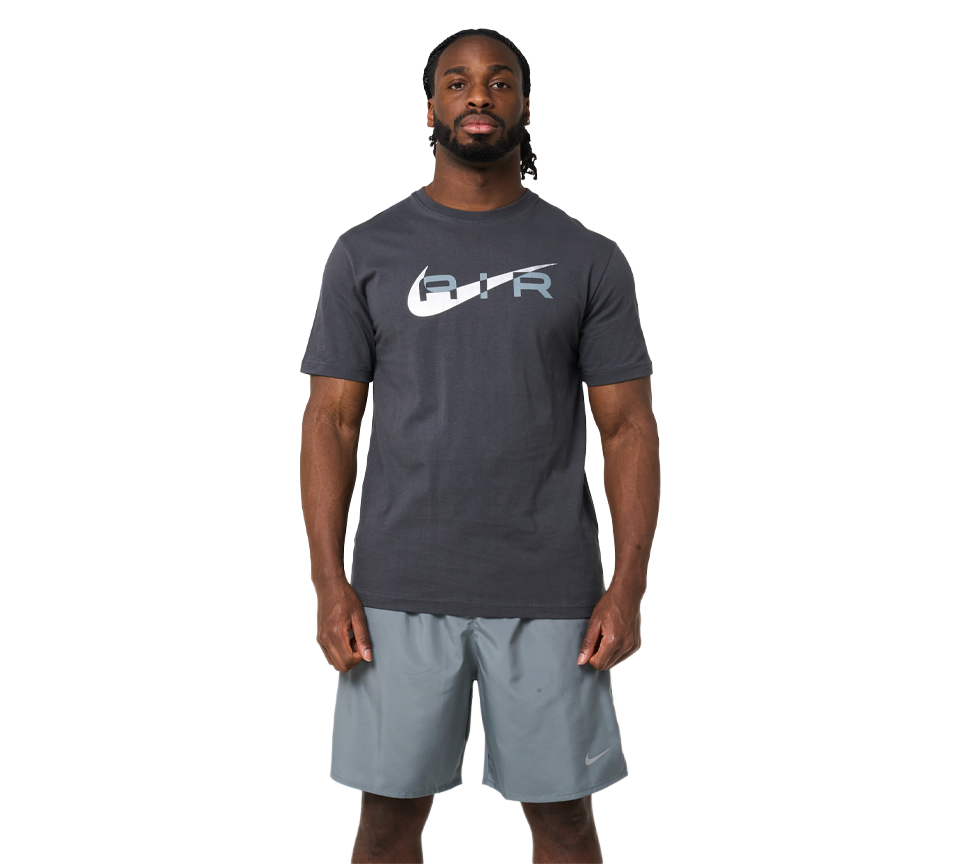Nike Air Graphic Tee Mens Black and Navy Short Sleeve Crew Neck T-Shirt UK S-2XL