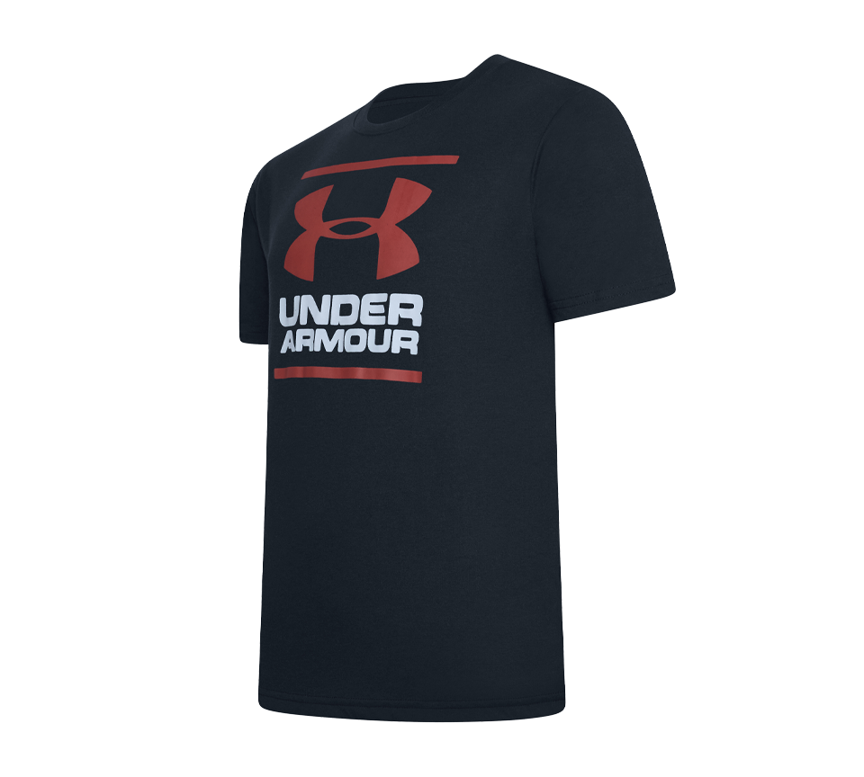 Under Armour GL Foundation Short Sleeve T-Shirt Mens Black White Grey Navy Tee UK S-XL