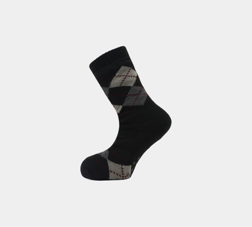 Mens 4.7 TOG Thermal Fleece Sherpa Lining Socks Multi Colour Options UK 6-11