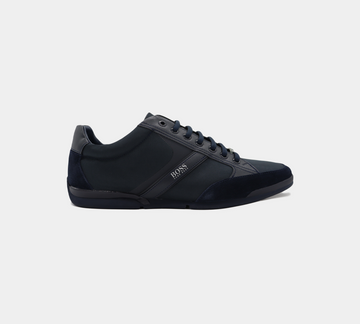 Hugo Boss Saturn Lowp Mx Mens Trainers Navy Casual Sneakers UK 7-12