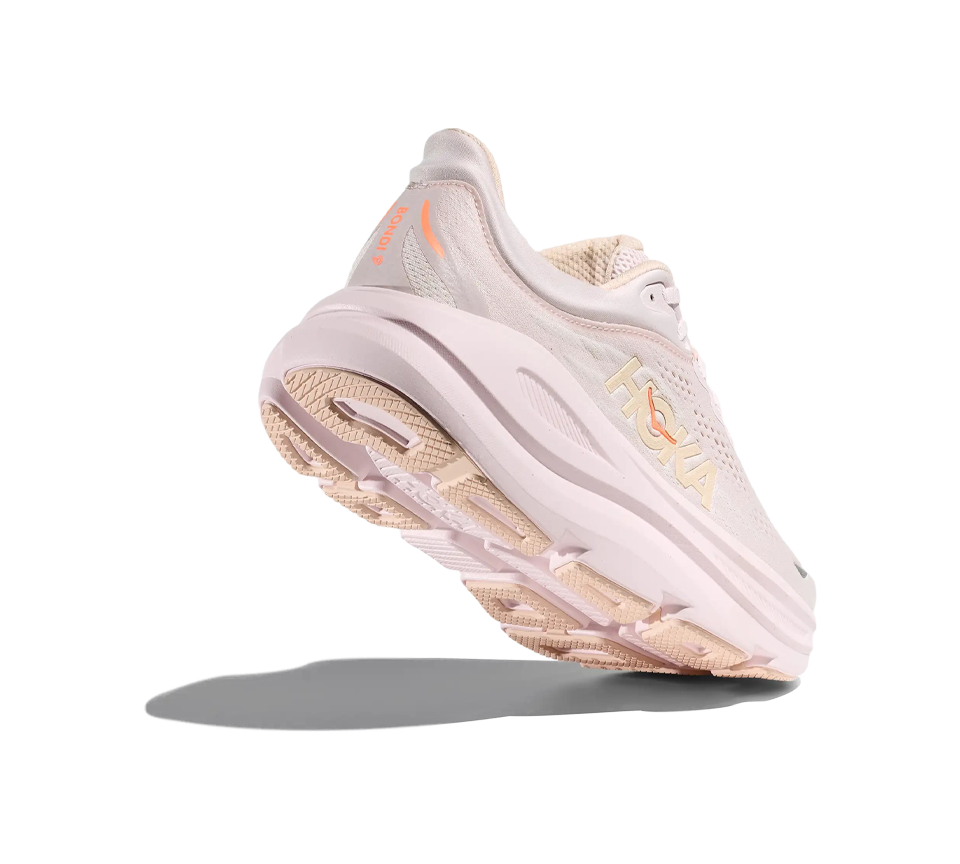 Hoka Bondi 9 Lilac Cream/Tangerine UK 4-8