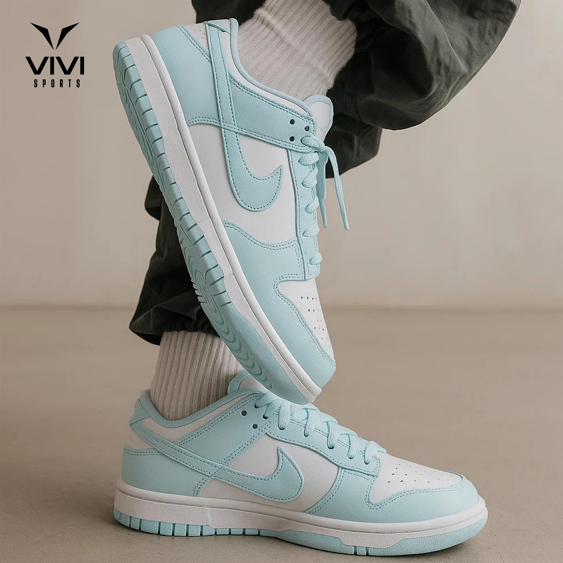 Nike Dunk Low (GS) White Blue UK 3-6