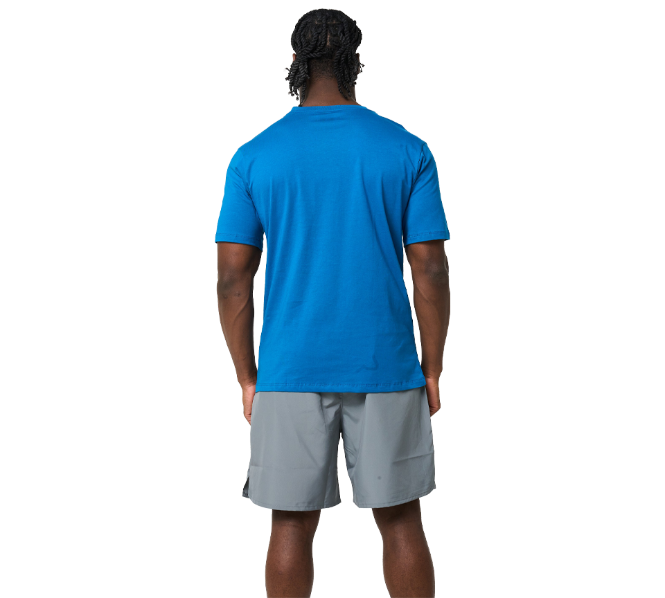 Nike Athletic Dept Tee Mens Black and Blue Short Sleeve Crew Neck T-Shirt UK S-XL
