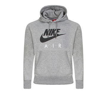 Nike Air Grey Mens Fleece Tracksuit Hoodie Jogger Set S-2XL