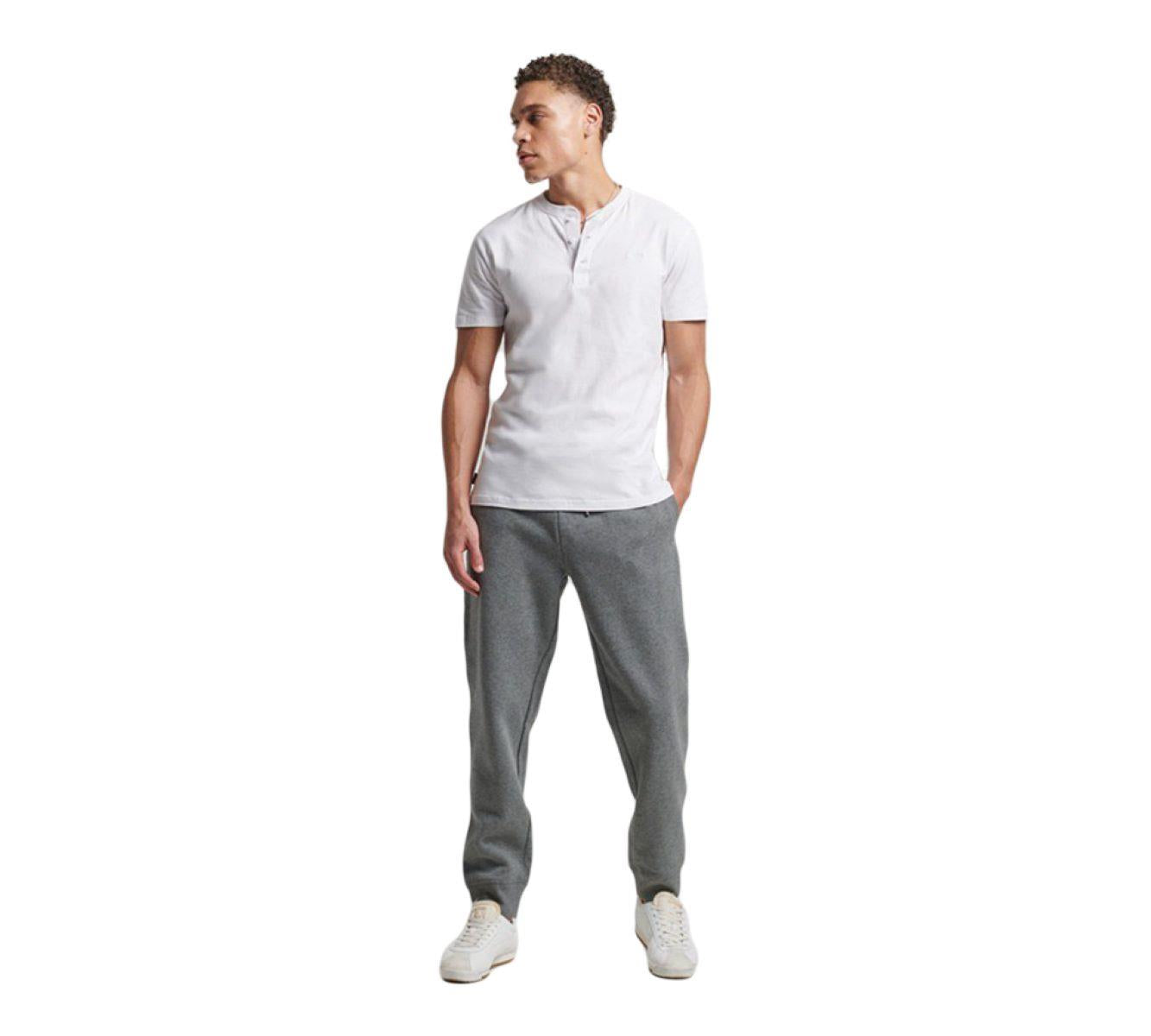 Superdry Men's Vintage Logo Embroidered Joggers Grey UK S-2XL