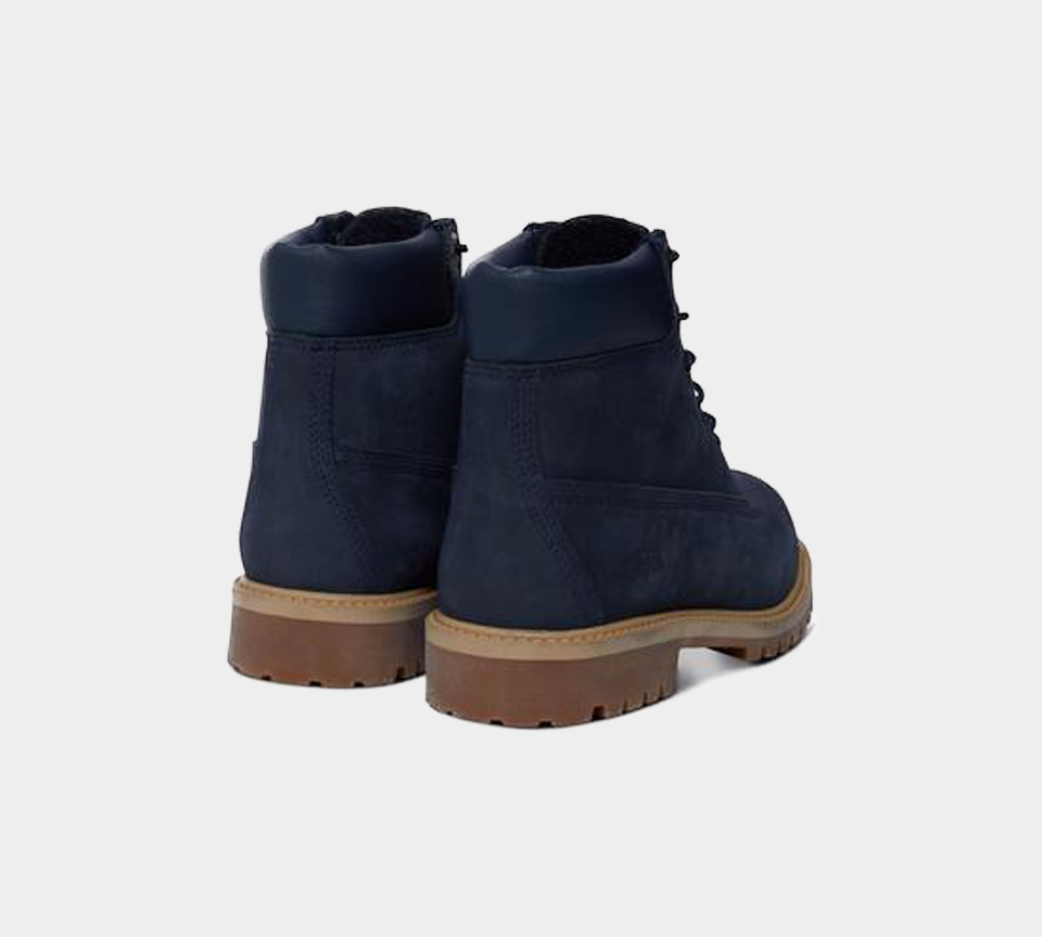 Timberland 6 Inch Premium Boots Shoes Junior Navy UK 3-6