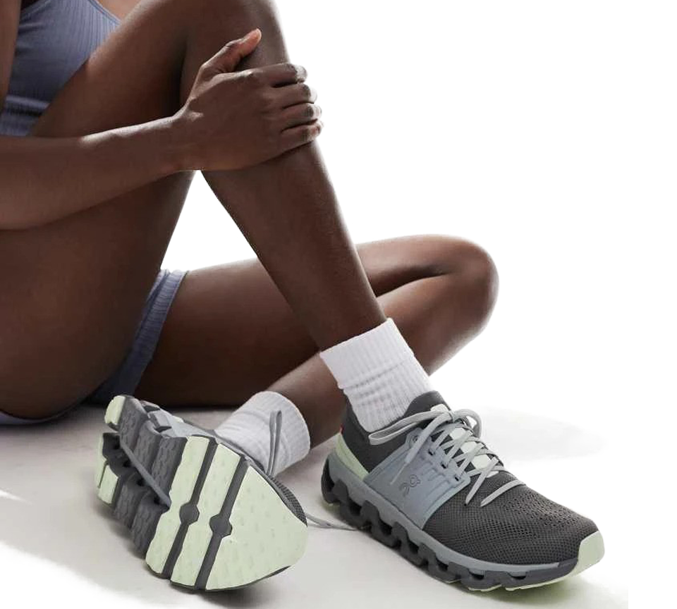 ON Cloudswift 3 Womens Trainers Rock Lima Shoes - UK 4-6