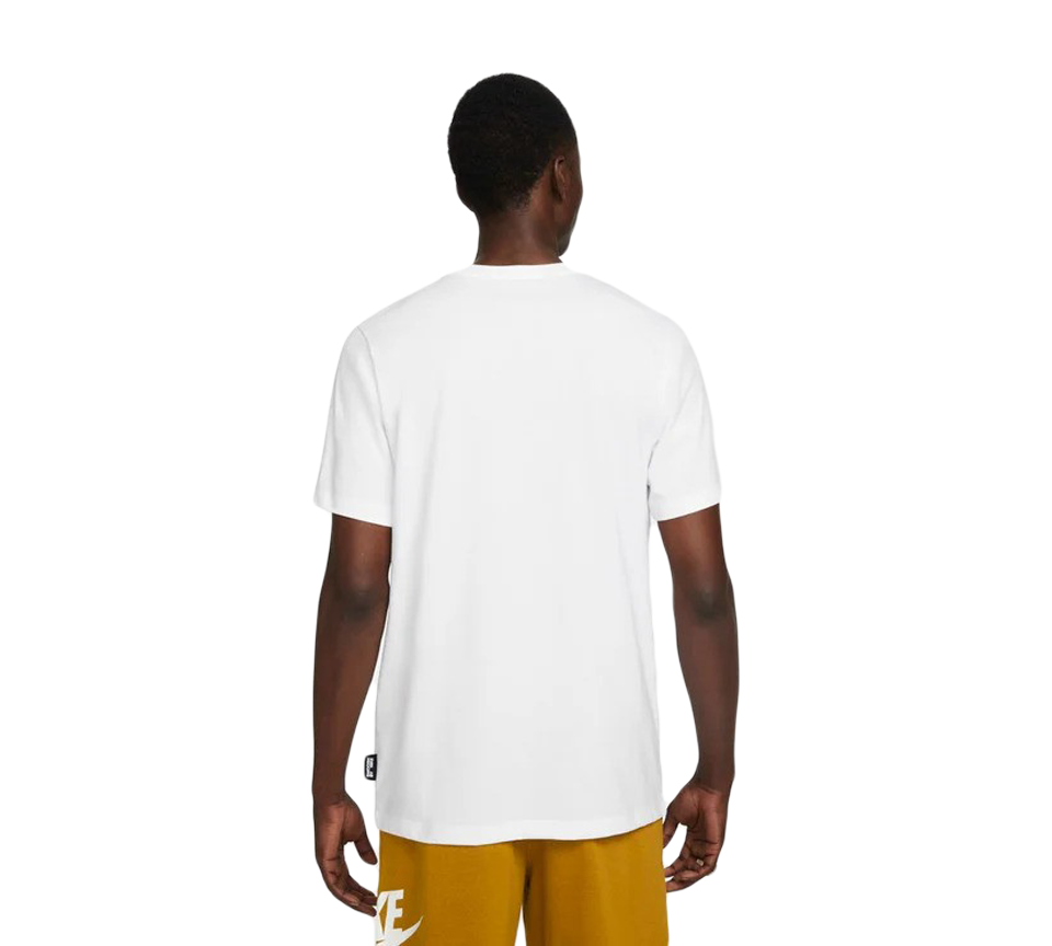Nike Big Swoosh Tee Mens Black and White Short Sleeve Crew Neck T-Shirt UK S-2XL