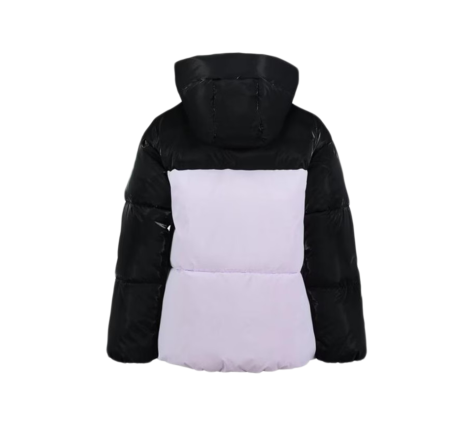 Under Armour Prime Vol Puffer Junior Girls Black/Purple UK S-XL