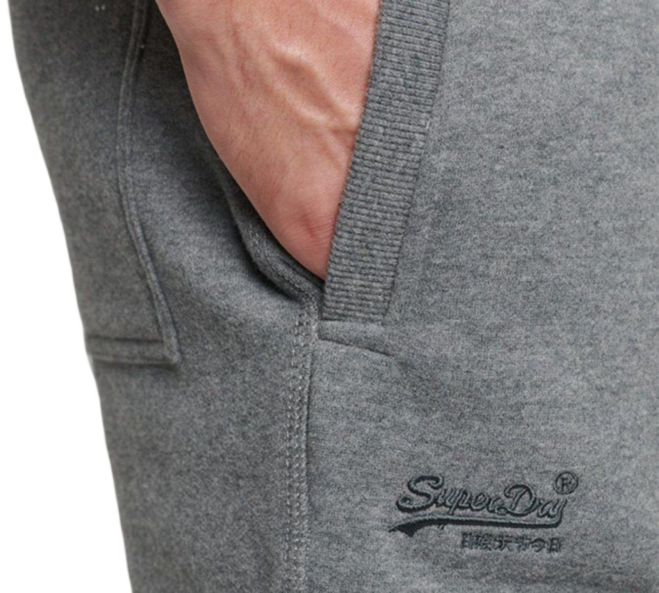 Superdry Men's Vintage Logo Embroidered Joggers Grey UK S-2XL
