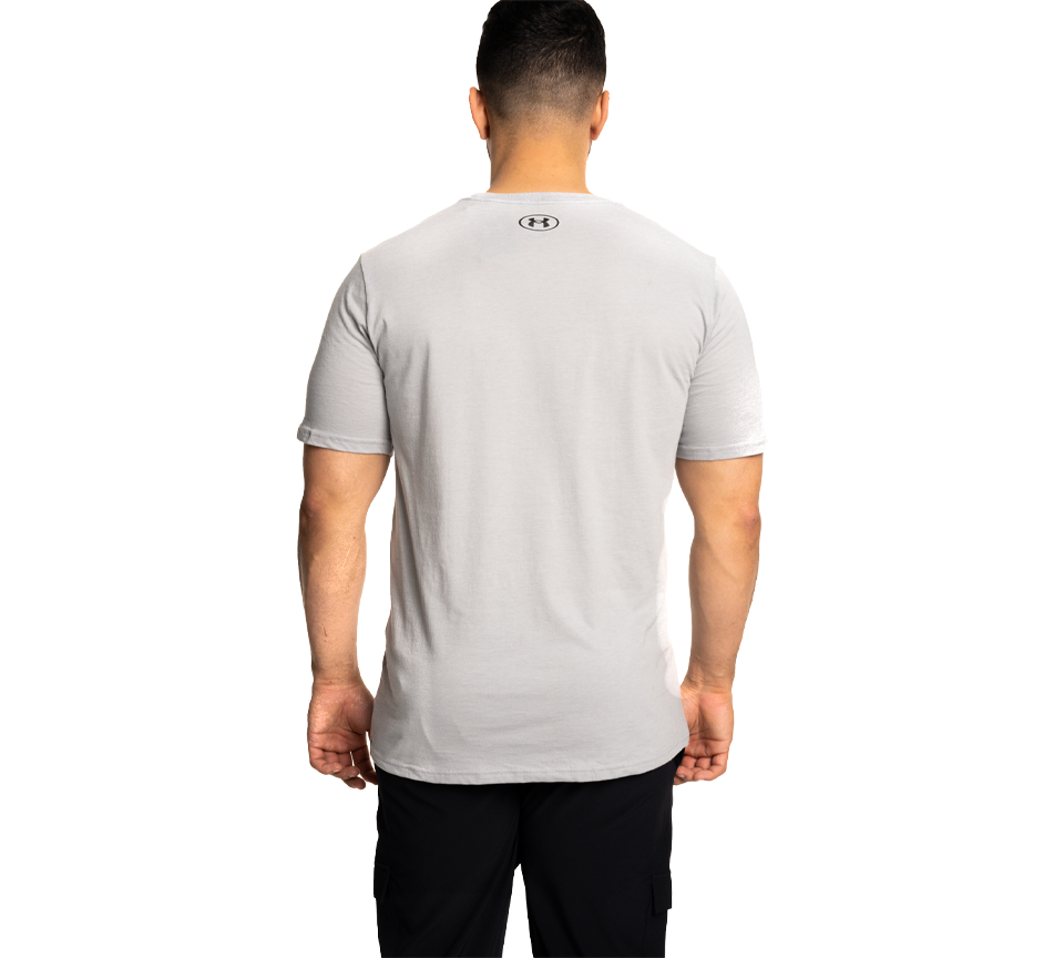 Under Armour Foundation T-Shirt Mens Black White Grey Short Sleeve Crew Neck Tee UK S-2XL