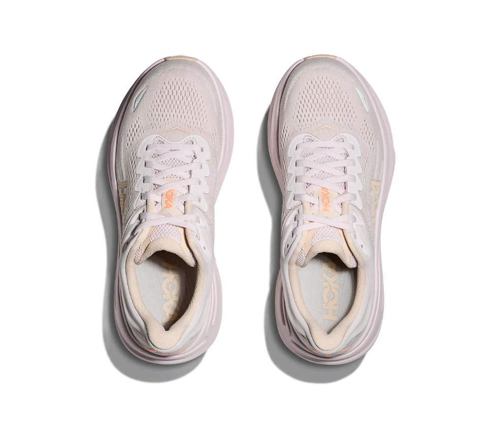Hoka Bondi 9 Lilac Cream/Tangerine UK 4-8