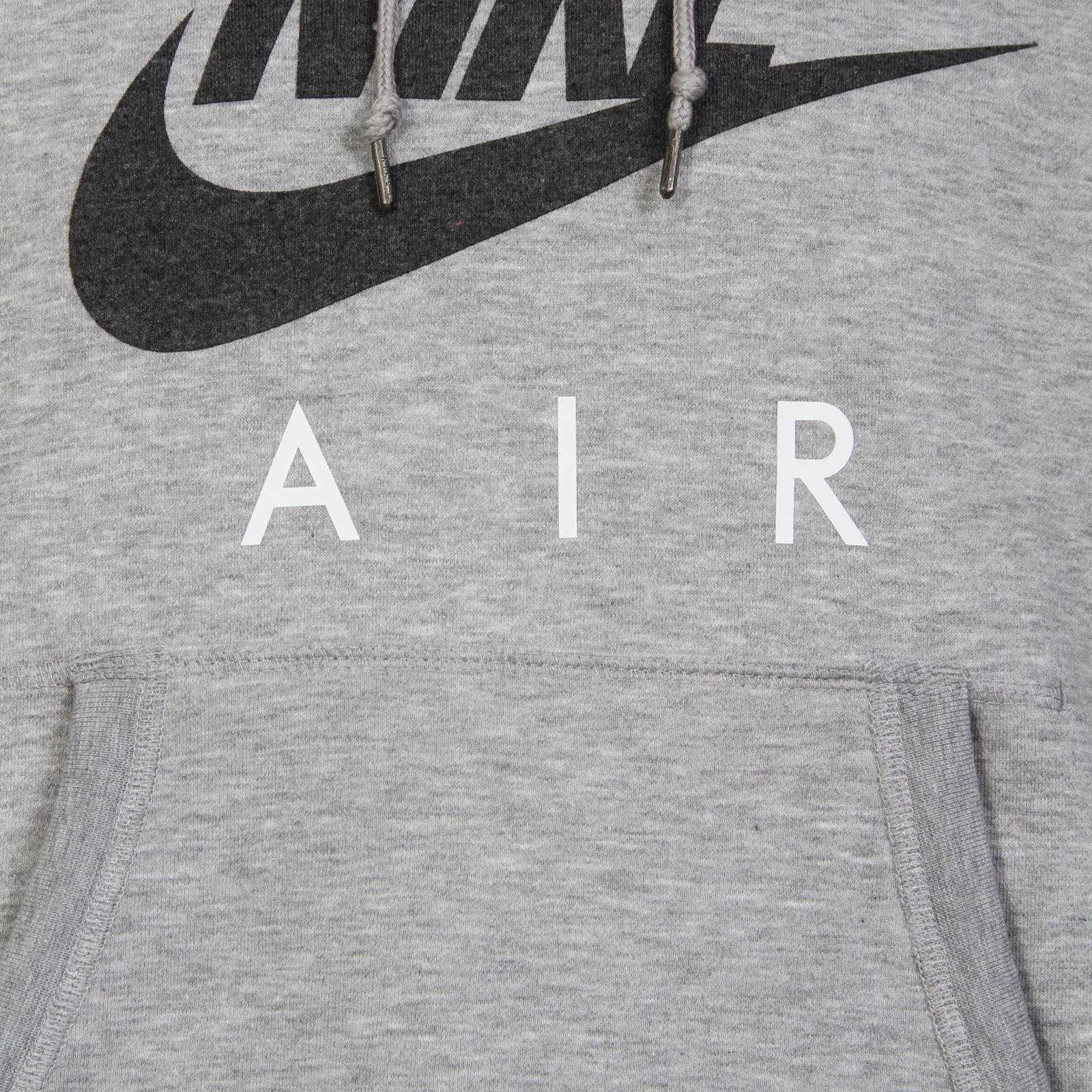 Nike Air Grey Mens Fleece Tracksuit Hoodie Jogger Set S-2XL