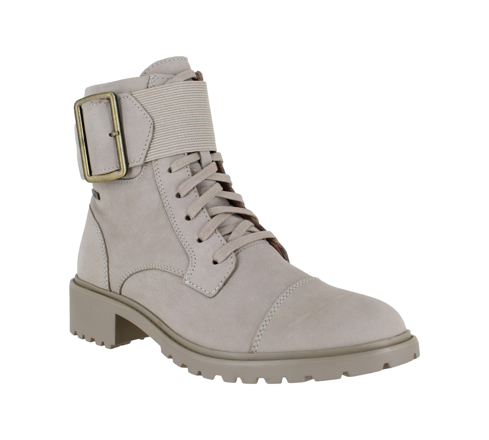 Rockport Ryleigh Lace Zip Up Boots Womens Mocha/Black & Taupe Nubuck/Olive UK 2.5-8.5