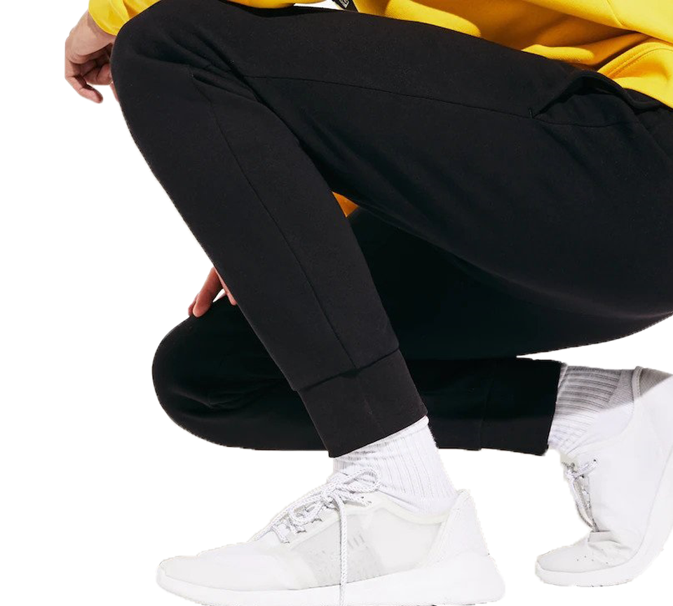 Lacoste Mens Sport Cotton Fleece Tennis Sweatpants Black UK S-2XL 3-7