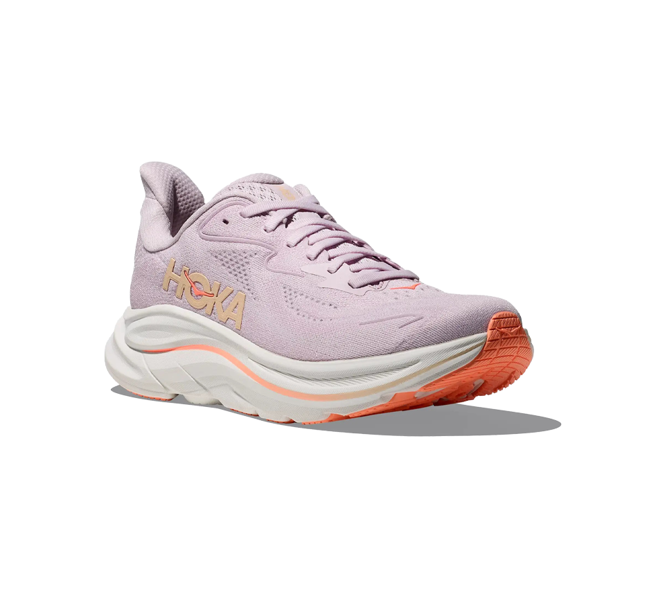 Hoka Clifton 10 Running Shoes Lightweight Cushioning & Comfort Trainers - Multi Colours
