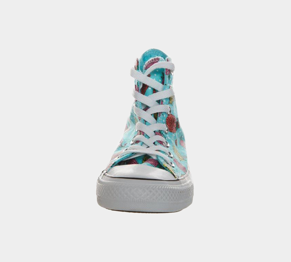 Converse Chuck Taylor All Star Womens High Top Peacock Trainers UK 3-8
