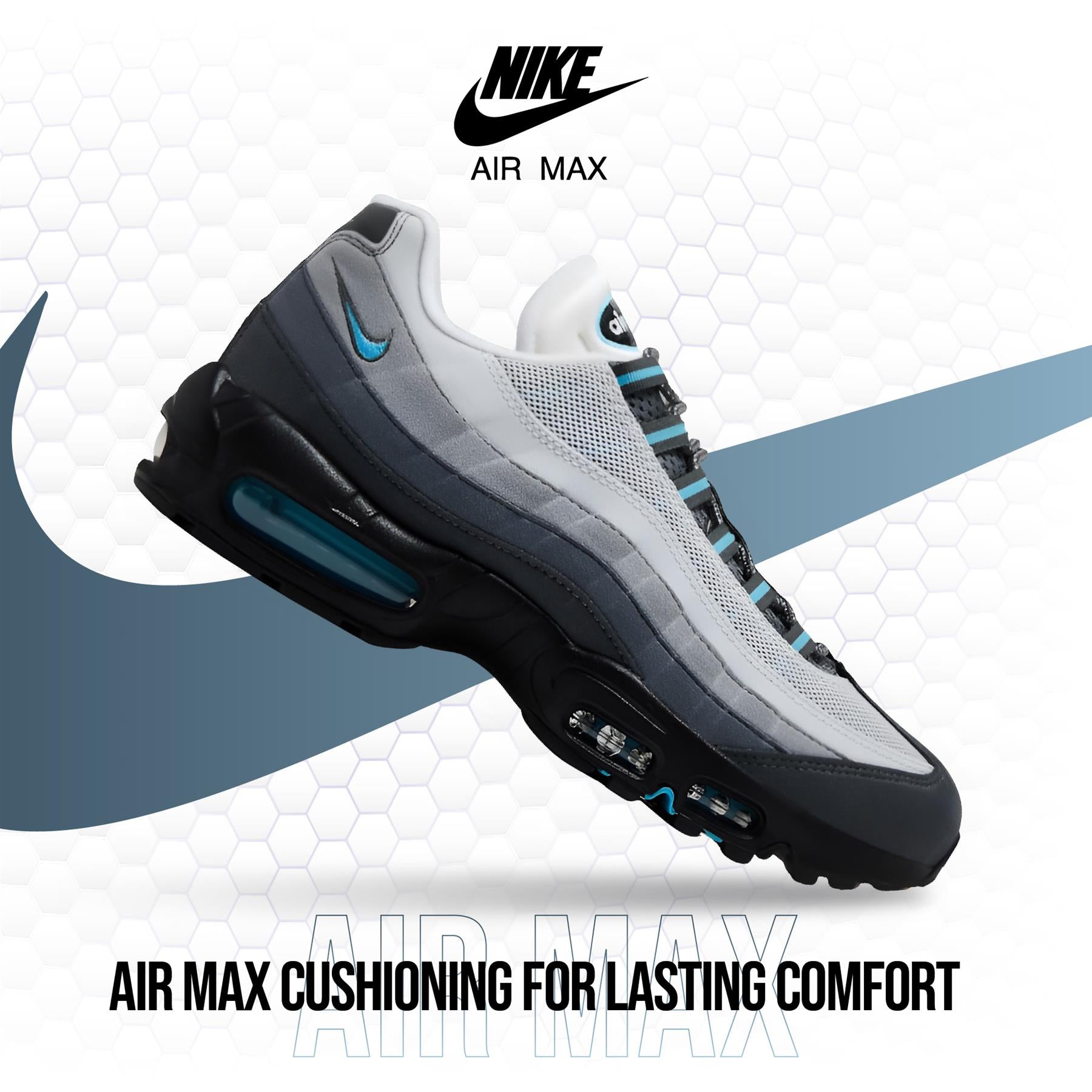 Nike Air Max 95 Baltic Blue UK 6-12