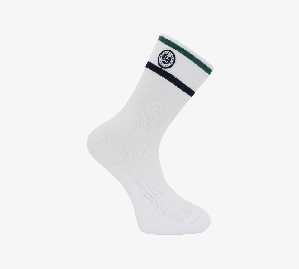 Lacoste Socks White/Green/Black UK 3.5-6.5-7.5-11