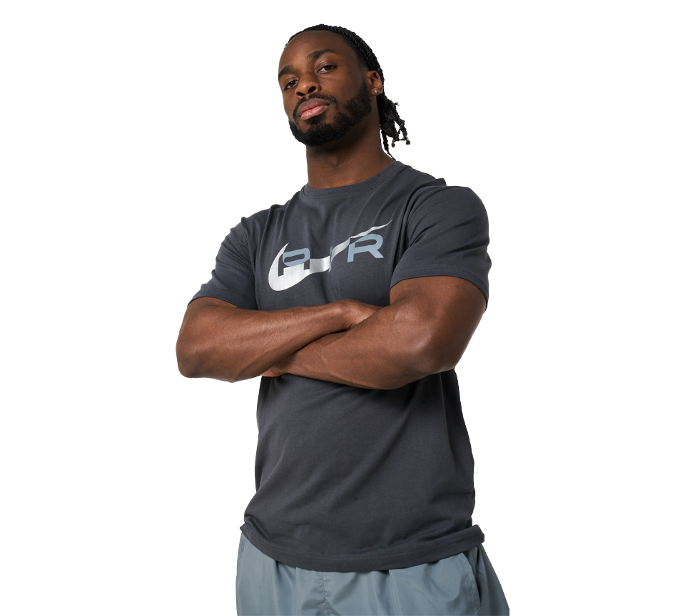 Nike Air Graphic Tee Mens Black and Navy Short Sleeve Crew Neck T-Shirt UK S-2XL