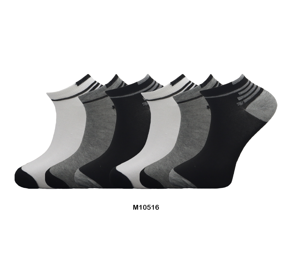 Mens Cotton Rich Performance Design Trainer Liner Ankle Sock UK 6-12