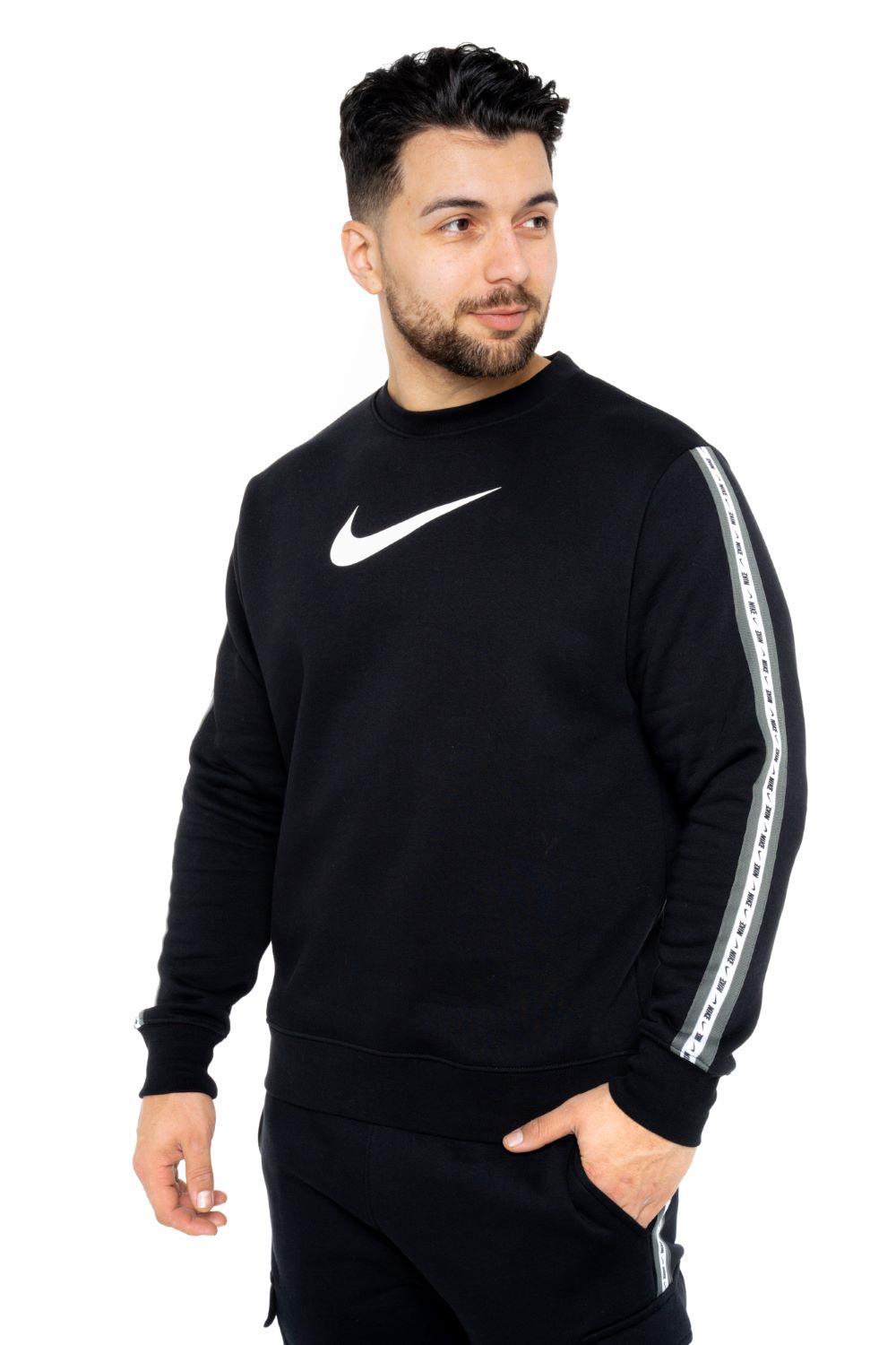 Nike Repeat Sweatshirt Black UK S-XL