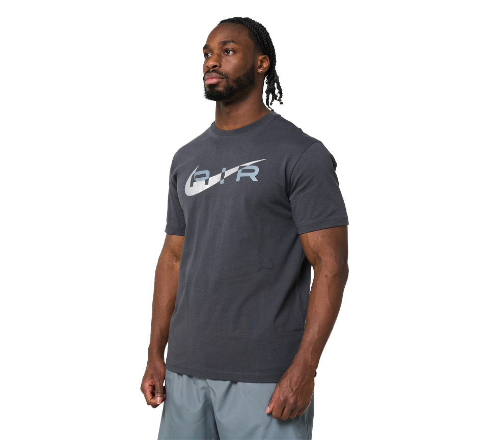 Nike Air Graphic Tee Mens Black and Navy Short Sleeve Crew Neck T-Shirt UK S-2XL