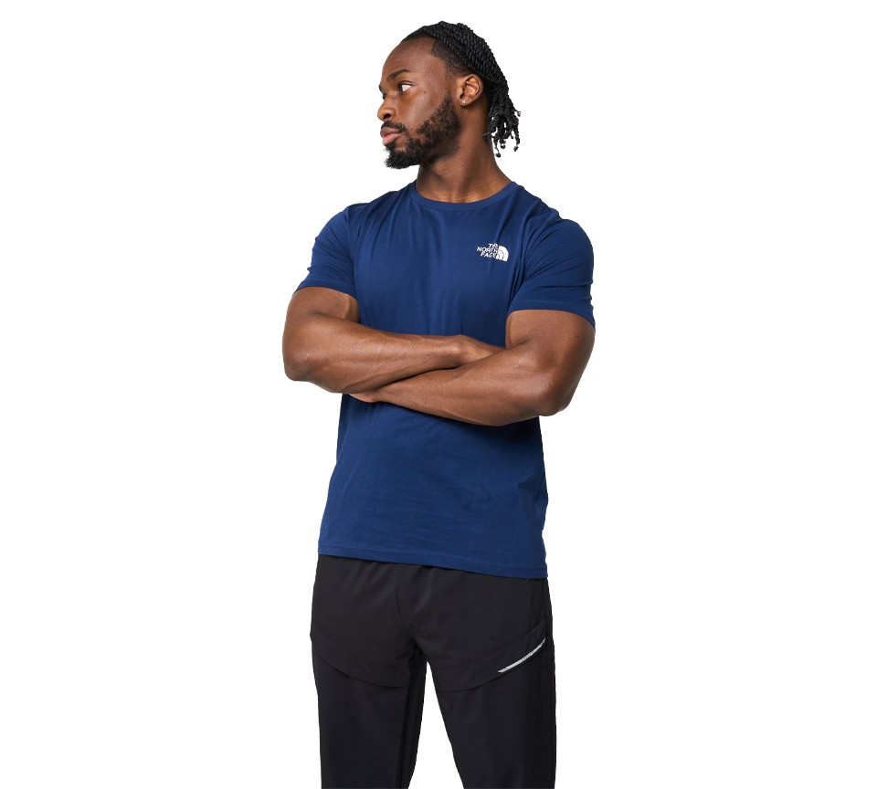 The North Face Simple Dome Cotton Logo Sports Mens T-Shirt - S-2XL