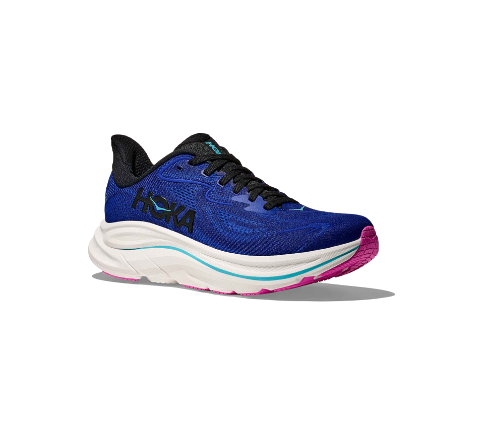 Hoka Clifton 10 Running Shoes Lightweight Cushioning & Comfort Trainers - Multi Colours