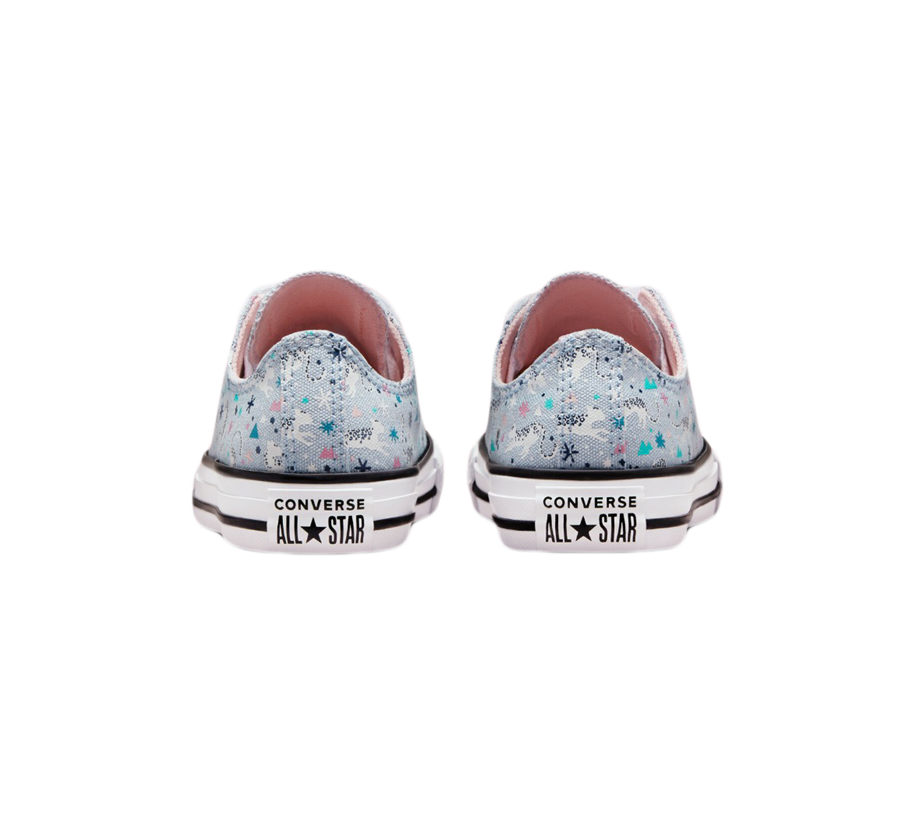 Converse Snowy Chuck Taylor Junior All Star Shoes Blue - UK 10-13/1-5.5