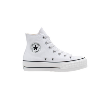 Converse Chuck Taylor Women's All Star Platform Shoes White UK 3-8