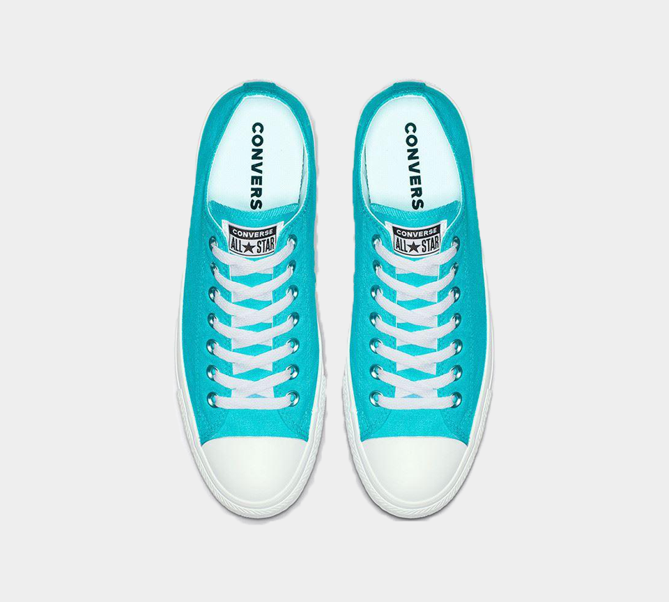 Converse Chuck Taylor All Star OX Gnarly Blue Womens Trainers Shoes - UK 3-8