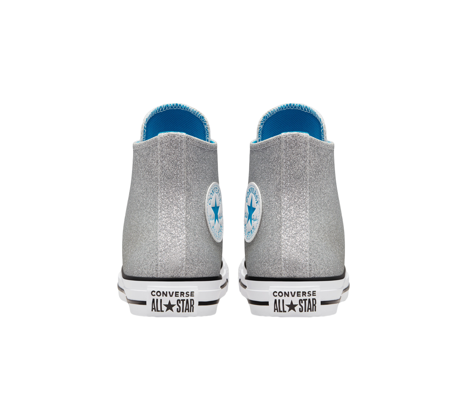 Converse Authentic Glam Chuck Taylor All Star Men Shoes Silver UK 3-8