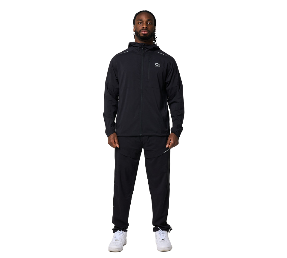 Cruyff Igneous Windbreaker Black UK S-XL