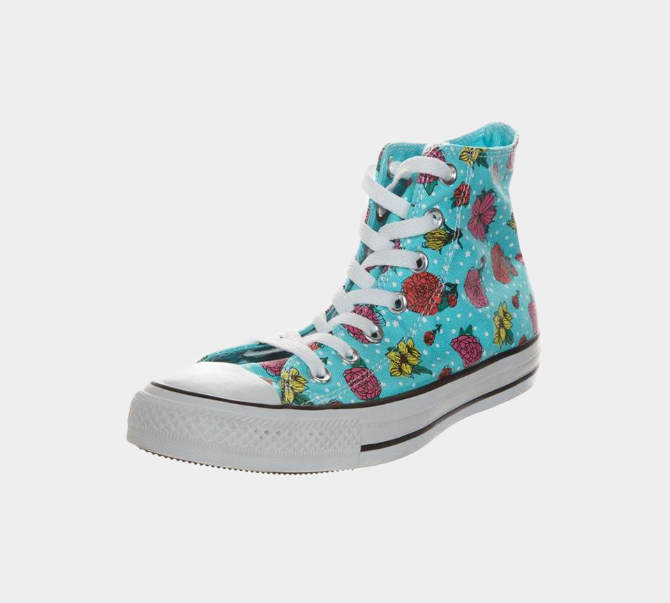 Converse Chuck Taylor All Star Womens High Top Peacock Trainers UK 3-8