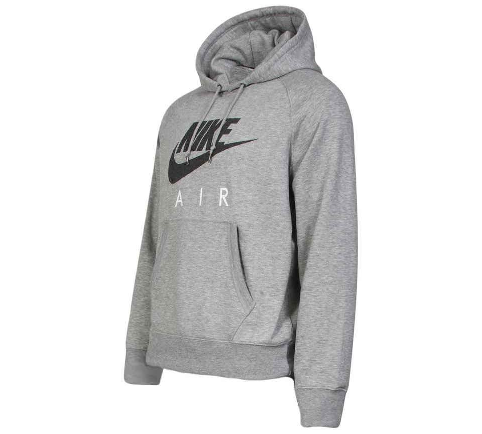 Nike Air Grey Mens Fleece Tracksuit Hoodie Jogger Set S-2XL