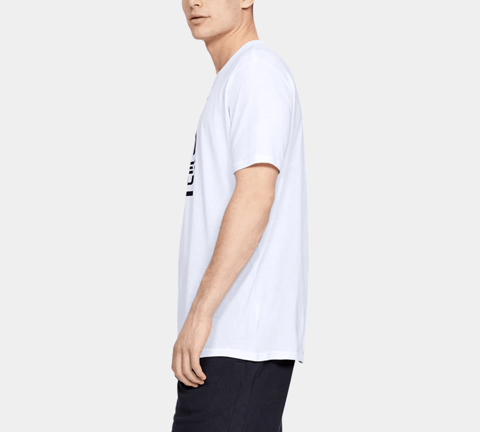 Under Armour GL Foundation Short Sleeve T-Shirt Mens Black White Grey Navy Tee UK S-XL