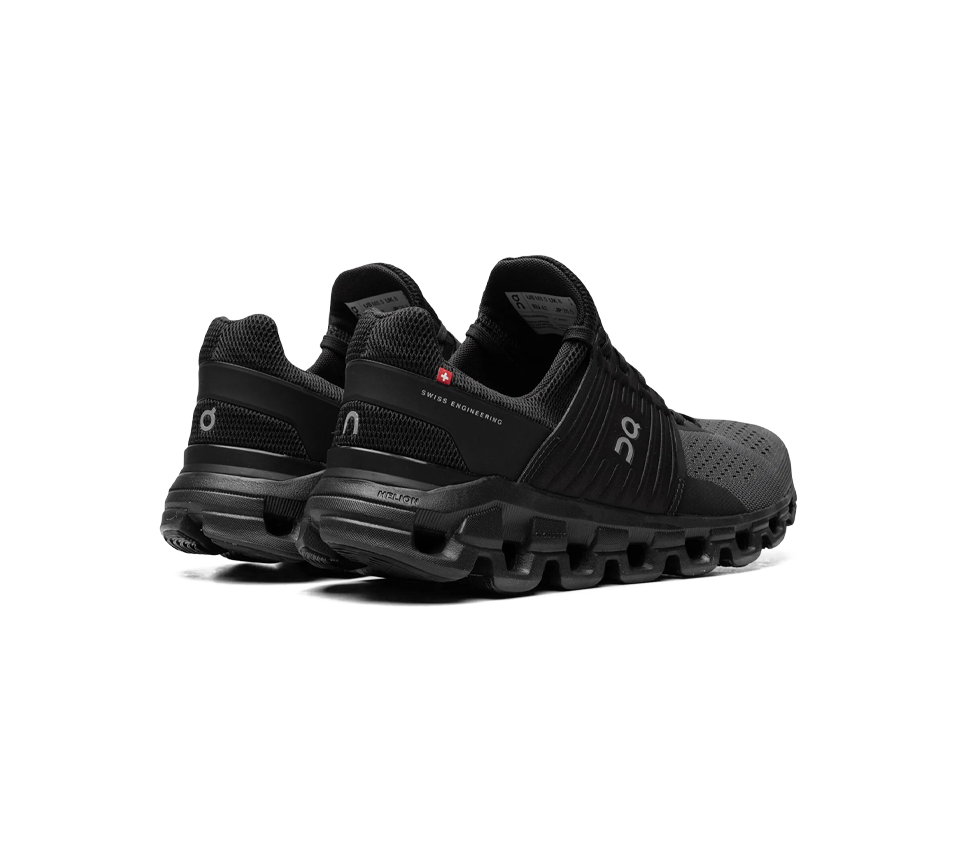 On Cloudswift Trainers Waterproof Womens Running Shoes Black UK 4-6