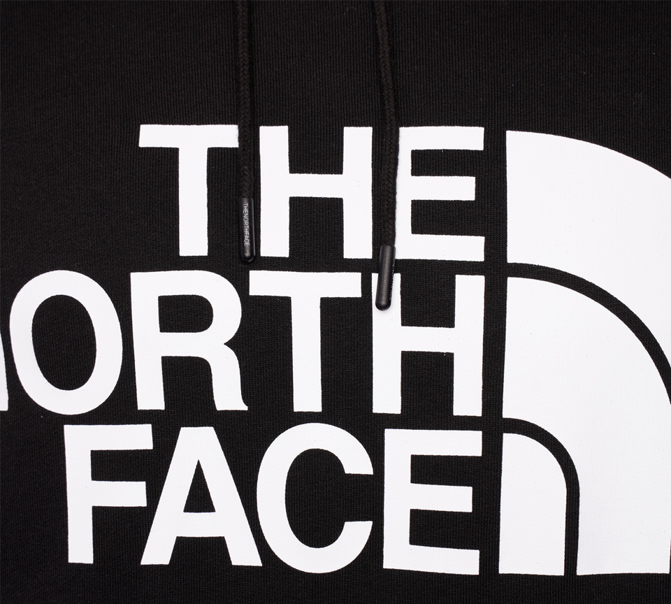 The North Face Drew Peak Mens Pullover Cotton Hoodie Black S-2XL