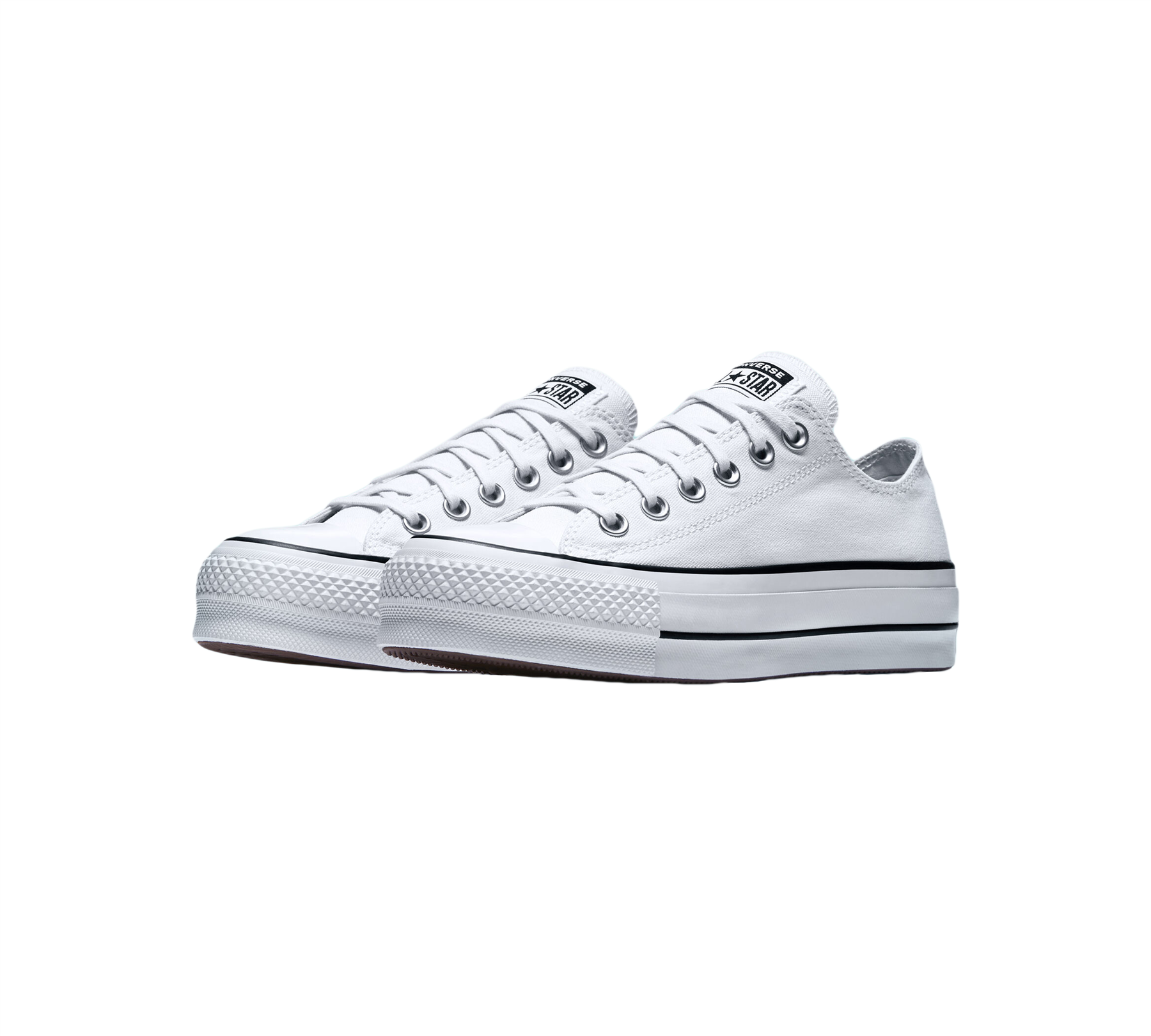 Converse Chuck Taylor All Star Lift OX White Womens Shoes UK 3-8