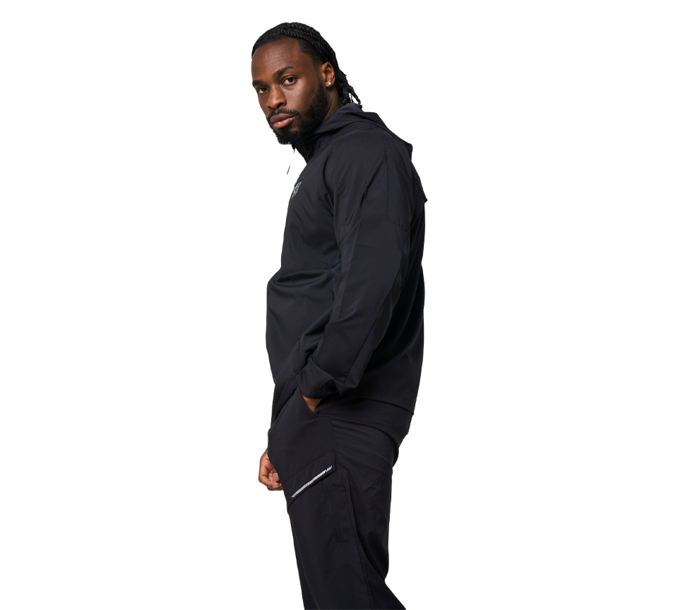 Cruyff Igneous Windbreaker Black UK S-XL